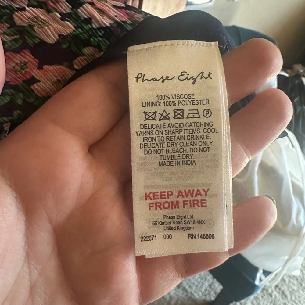 Phase Eight Betty Floral Print Swing Dress | Size 20 | NWT - Picture 12 of 15